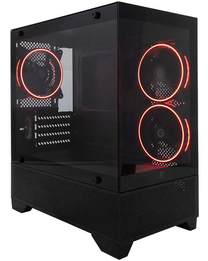 Kućište White Shark GCC 2304 TORPEDO Black + 3 fan White Shark Warp