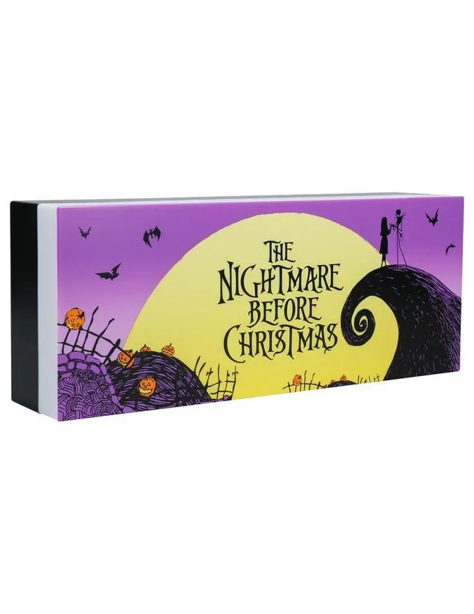 Lampa Nightmare Before Christmas - Logo Light