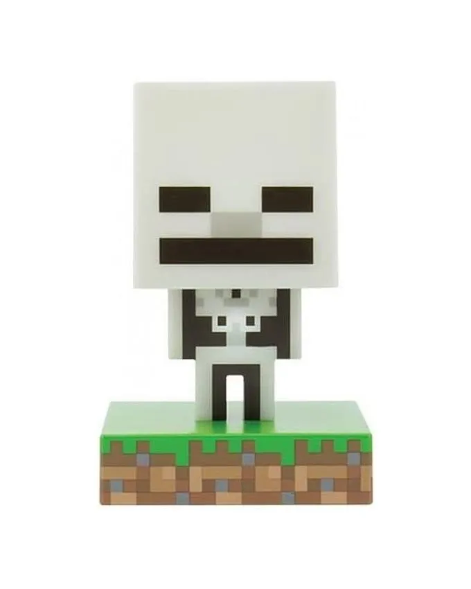 Lampa Paladone Minecraft - Skeleton Icons Light