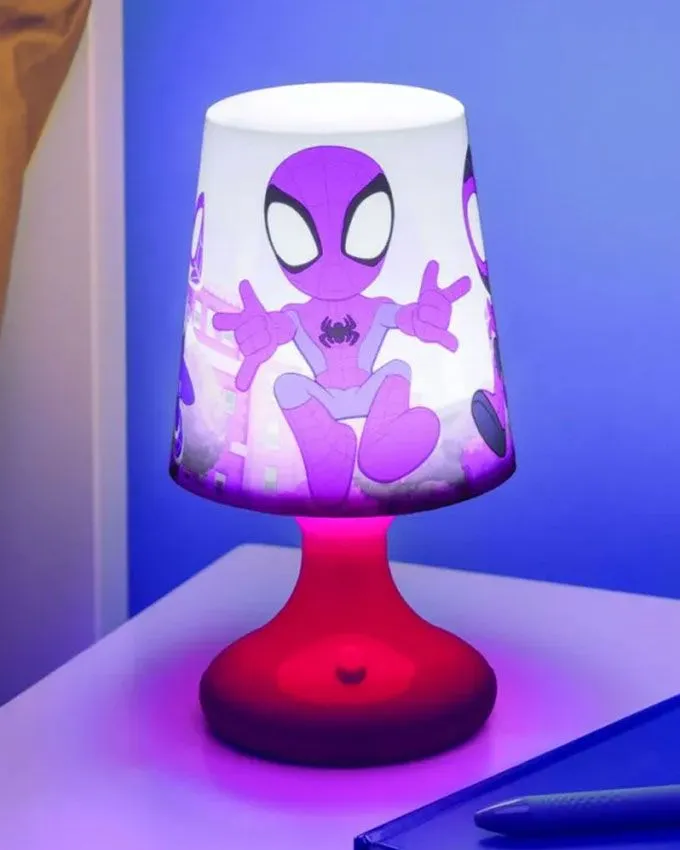 Lampa Paladone Spider-Man - Spidey and Friends Table Lamp