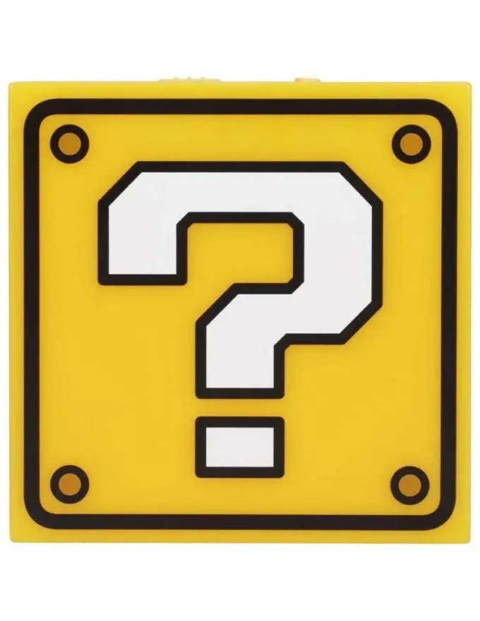 Lampa Paladone - Super Mario Bros - Question Block Night Light
