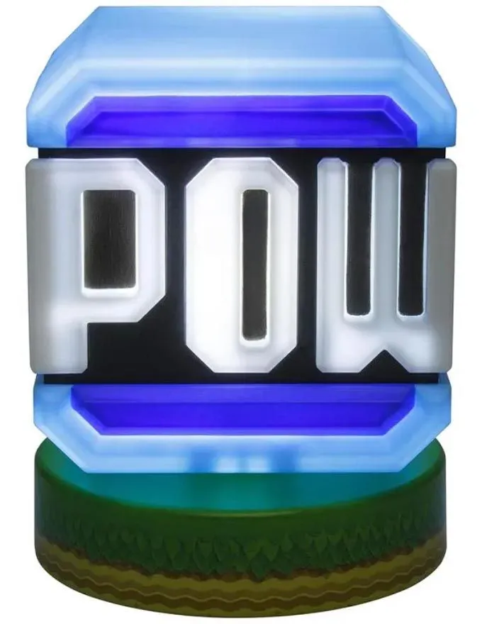 Lampa Paladone - Super Mario - Pow Block Light