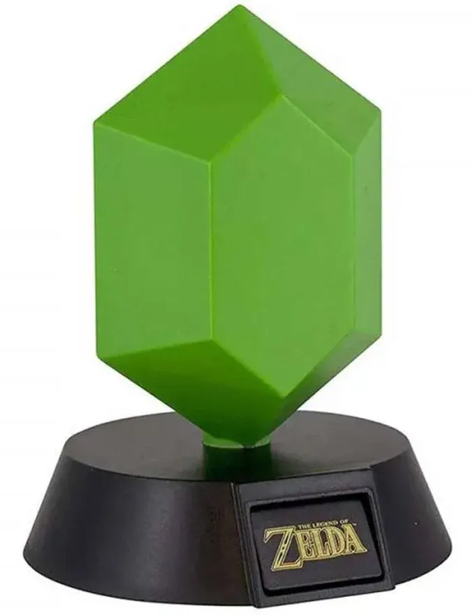 Lampa Paladone The Legend of Zelda - Green Rupee