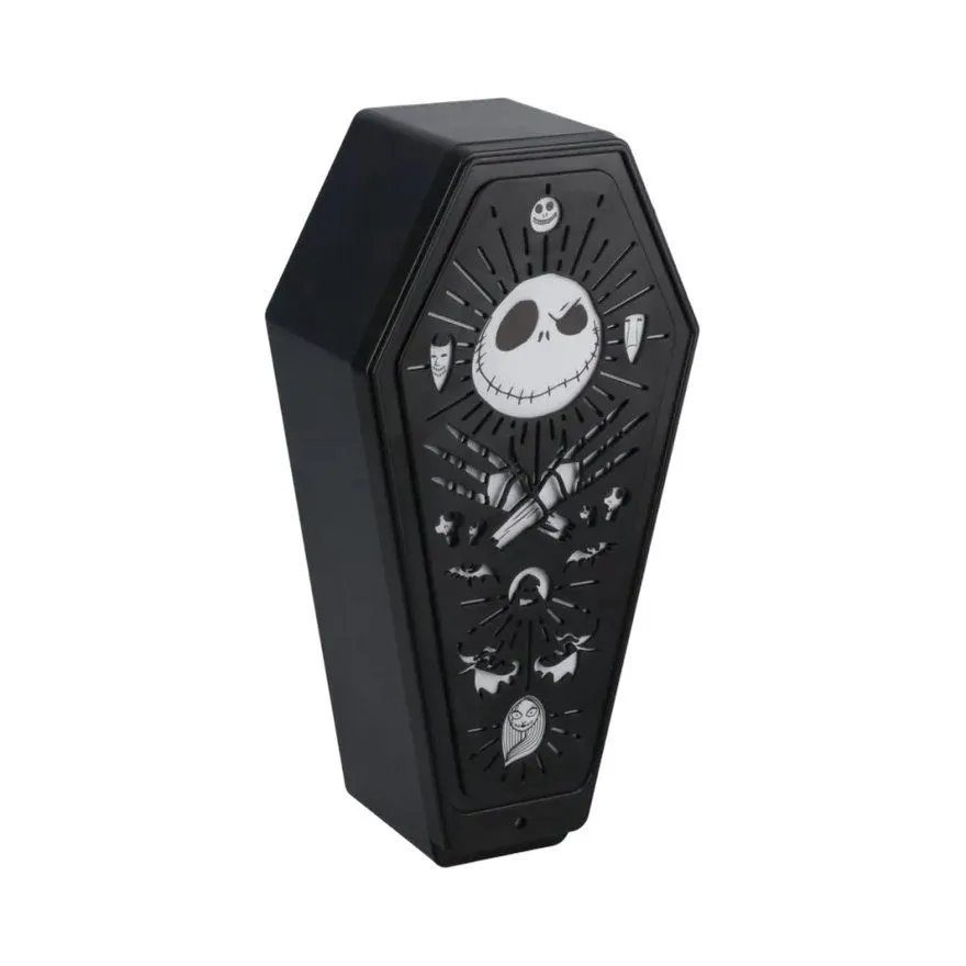 Lampa Paladone The Nightmare Before Christmas Coffin 3D Light Black