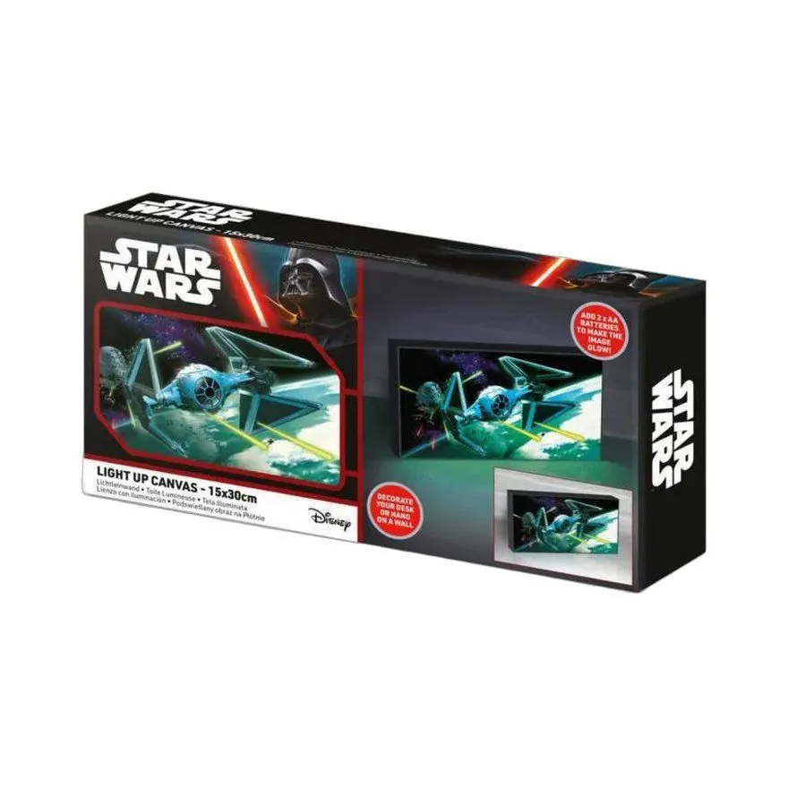 Lampa Pyramid Star Wars TIE Interceptor Light Up Canvas