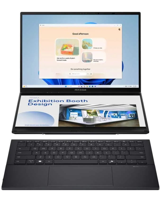 Laptop Asus Zenbook Duo UX8406CA-PZ185X 14" 3K OLED i-Ultra 7 255H 32GB 1TB SSD Win 11 Pro