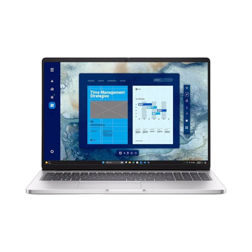 Laptop Dell Pro 16 16'' Core 3 100U 8GB 512GB SSD Backlit Grey