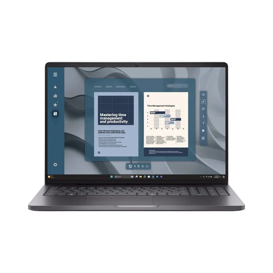 Laptop Dell Pro 16 16'' Ryzen 5 220 8GB 512GB SSD Backlit Magnetite