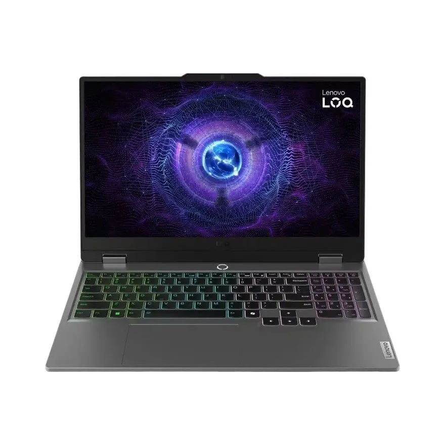 Laptop Lenovo LOQ 15.6'' i5-12450HX 24GB 512GB RTX4050 Luna Grey