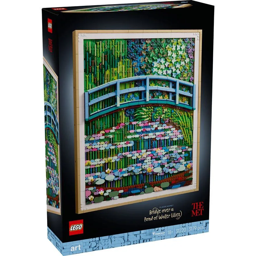 LEGO Art Claude Monet Japanese Bridge 31220