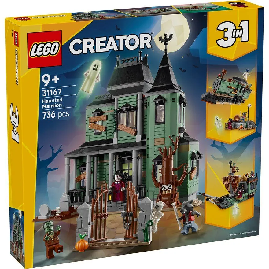LEGO Creator 3in1 Haunted Mansion 31167