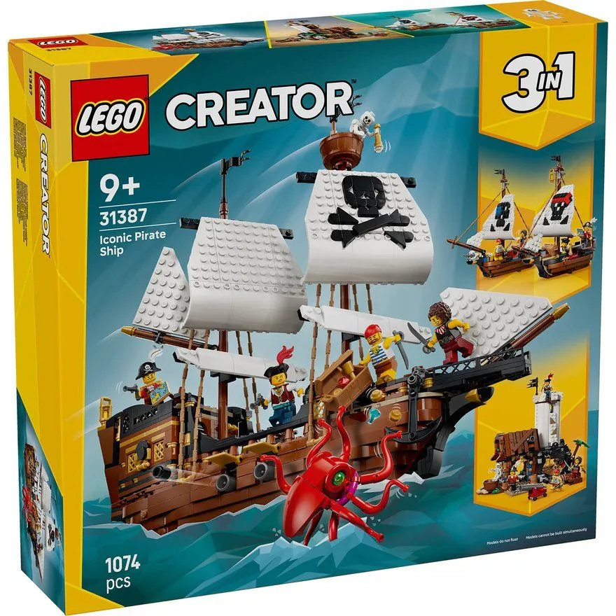 LEGO Creator 3in1 Pirate Ship 31387