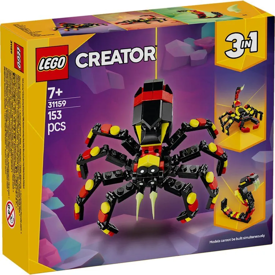 LEGO Creator 3in1 Wild Animals: Surprising Spider 31159