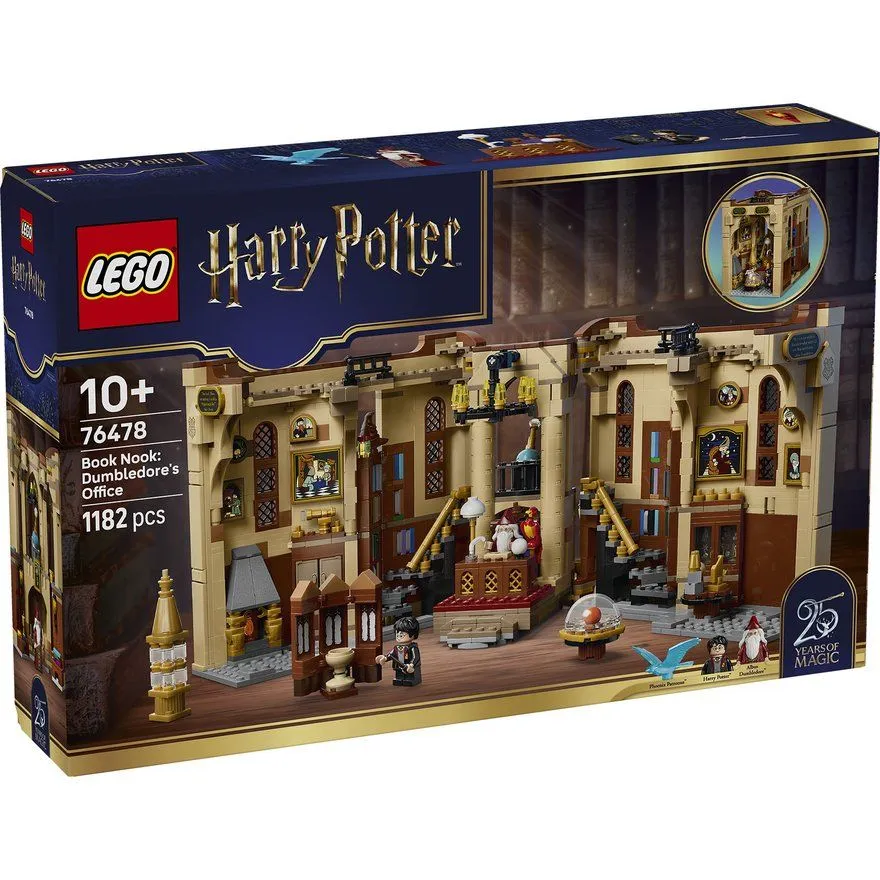 LEGO Harry Potter Dumbledore's Office Book Nook 76478
