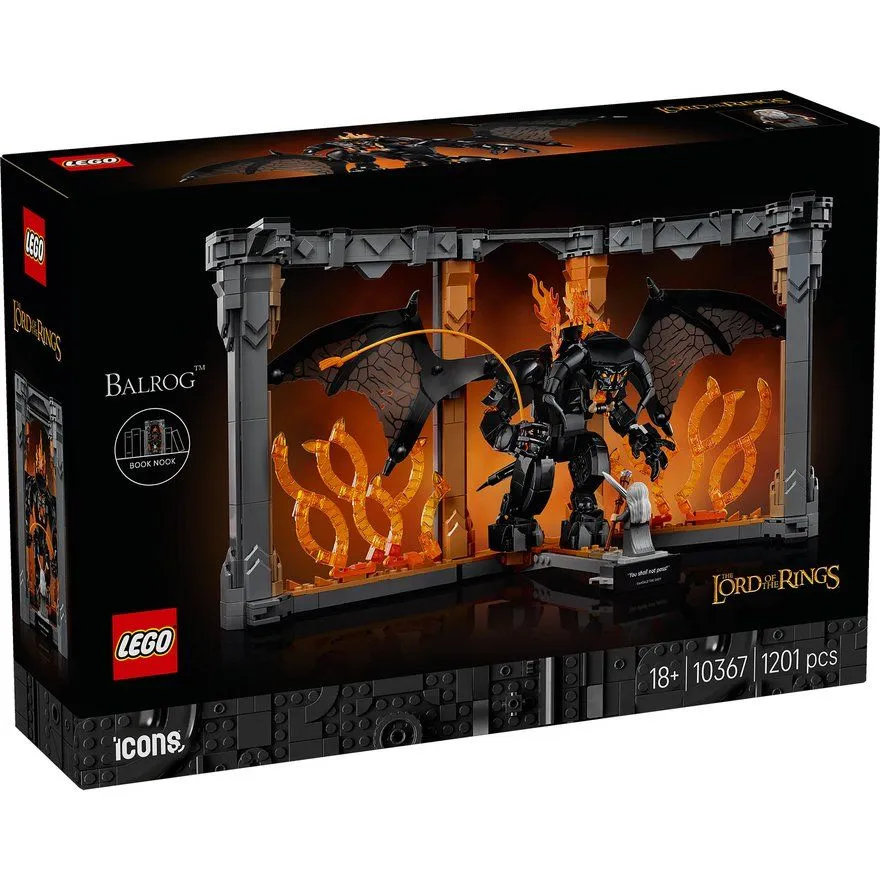 LEGO Icons Balrog Book Nook 10367