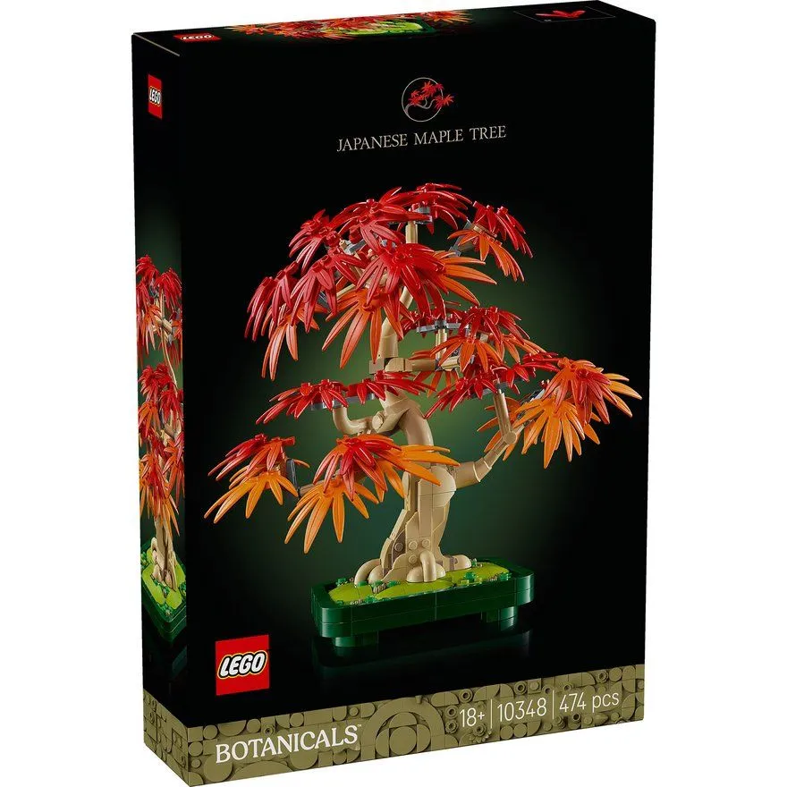 LEGO Botanicals Japanese Red Maple Bonsai Tree 10348