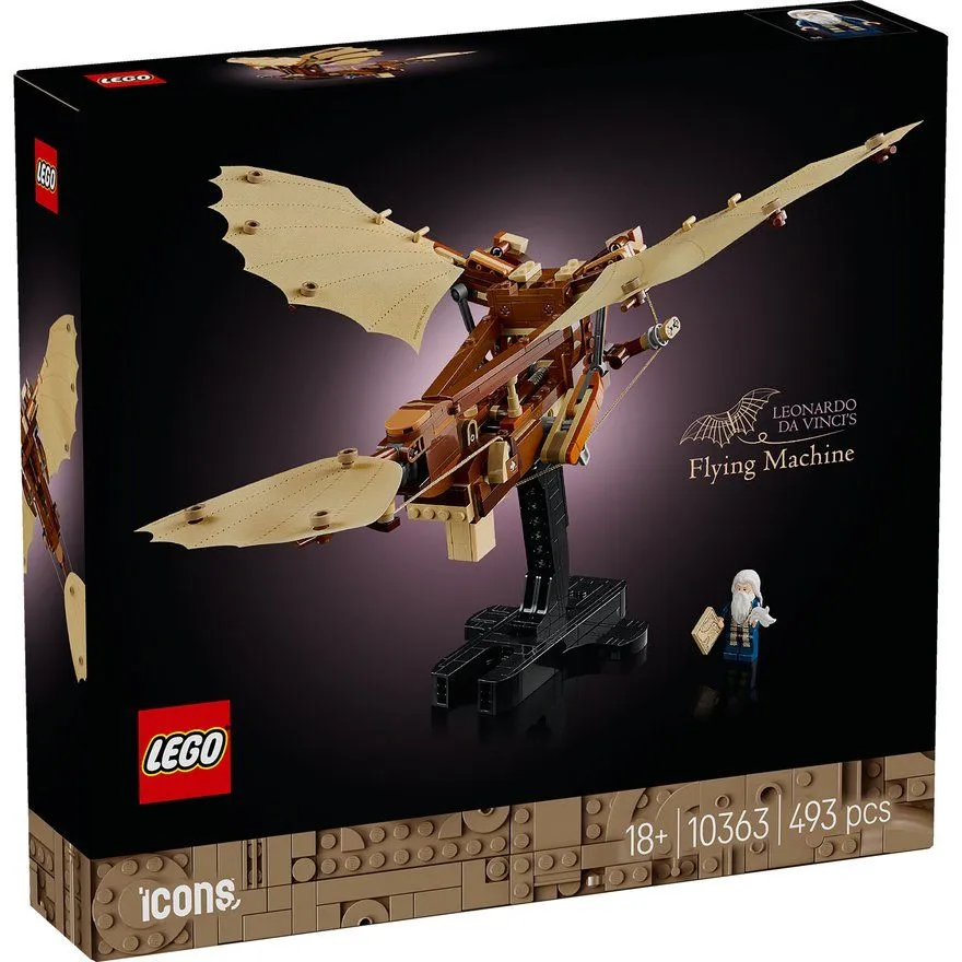 LEGO Icons Leonardo da Vinci's Flying Machine 10363