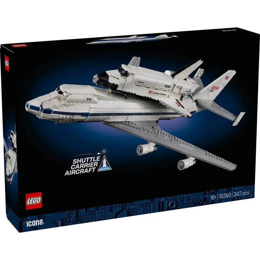 LEGO Icons Shuttle Carrier Aircraft 10360