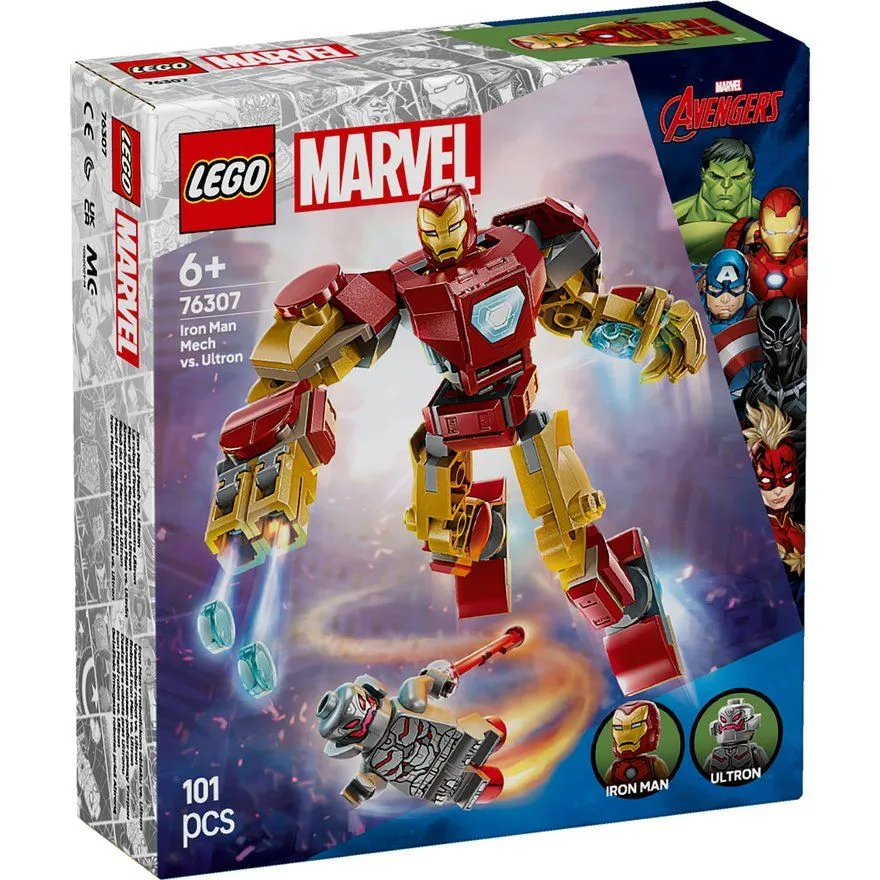 LEGO Marvel Iron Man Mech vs. Ultron 76307