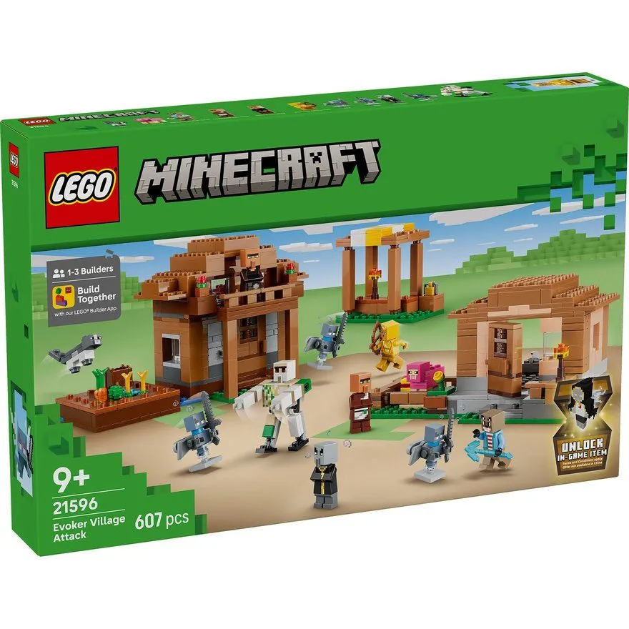 LEGO Minecraft The Evoker Village Raid 21596