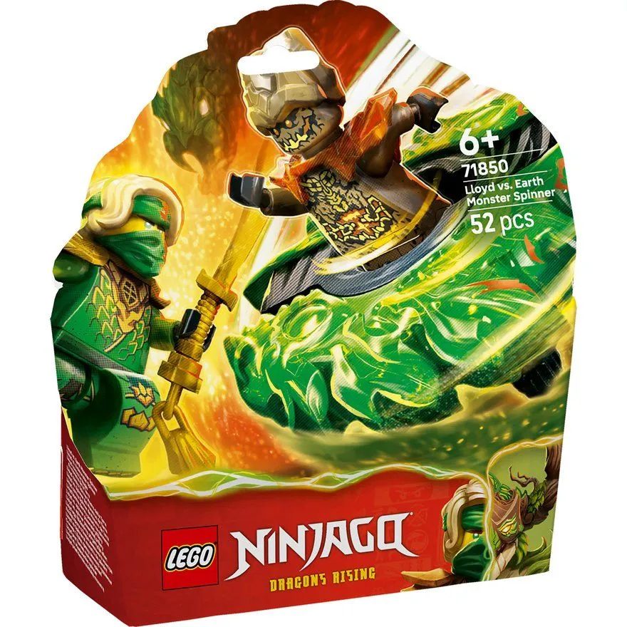 LEGO NINJAGO Lloyd vs. Elemental Monster Spinner 71850