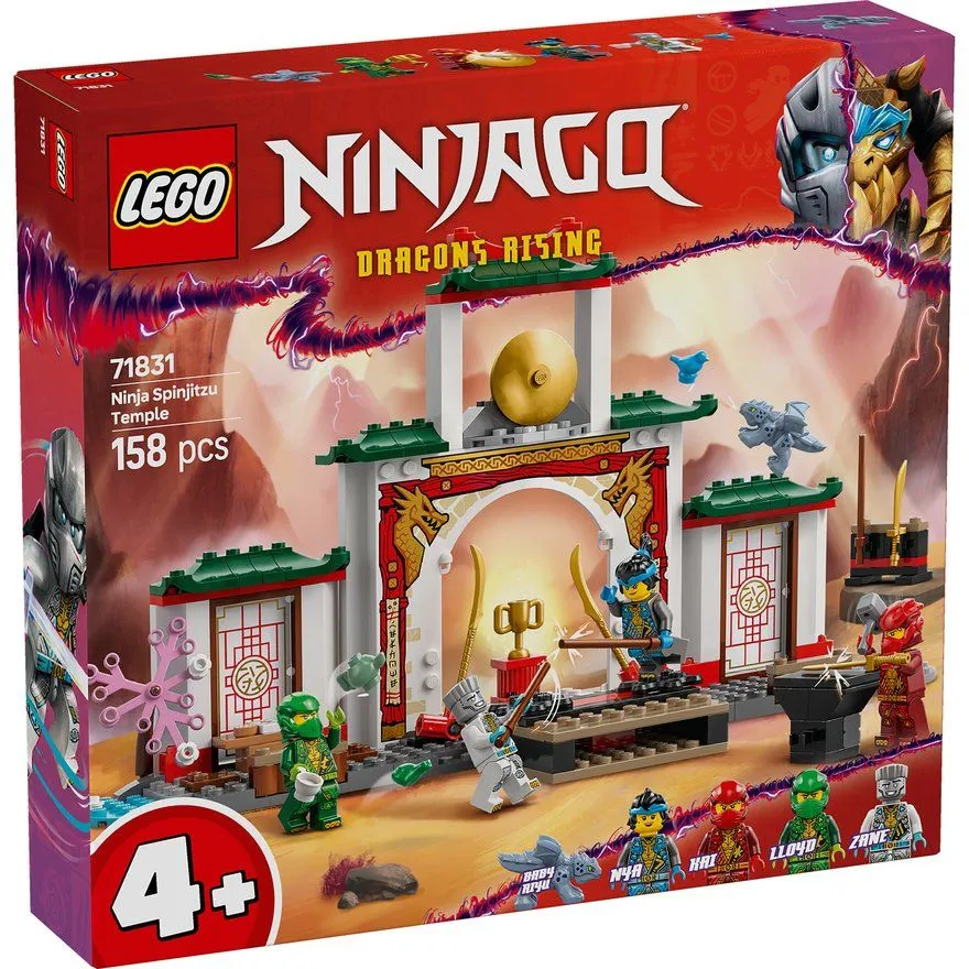 LEGO NINJAGO Ninja Spinjitzu Temple 71831