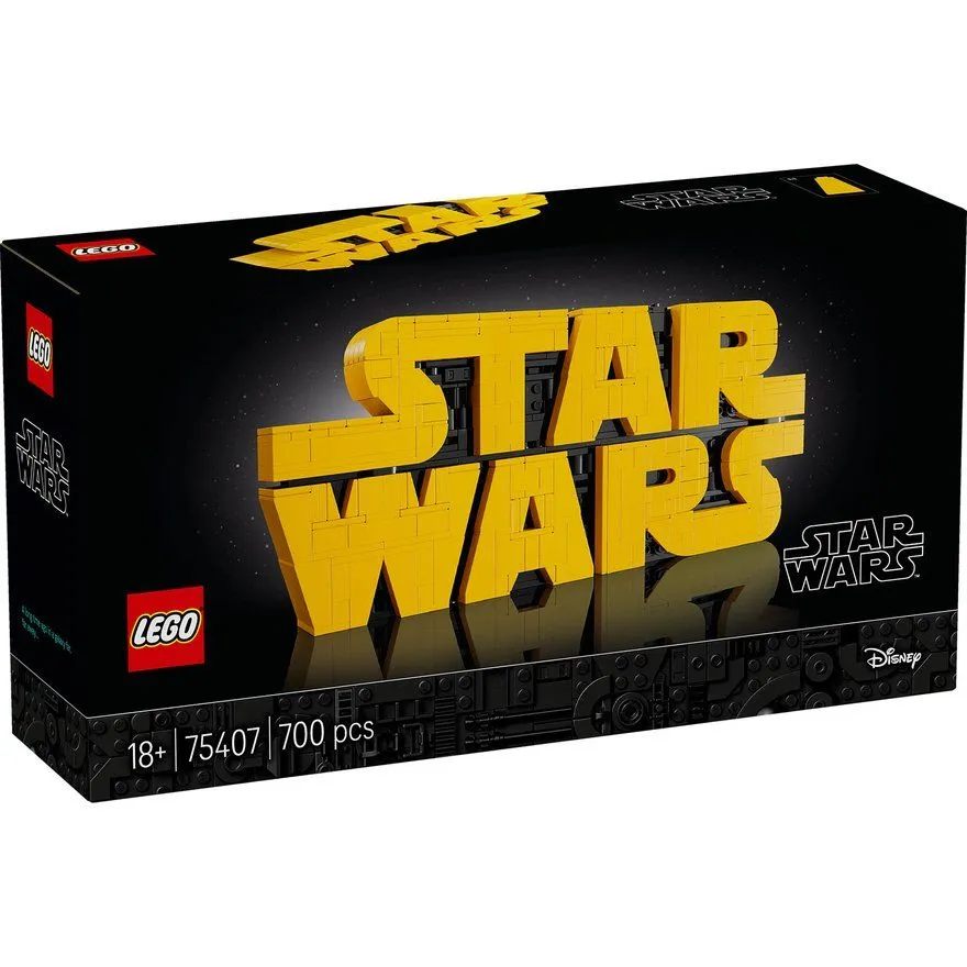 LEGO Star Wars Brick-Built Star Wars Logo 75407