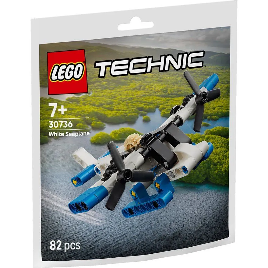 LEGO Technic White Seaplane 30736