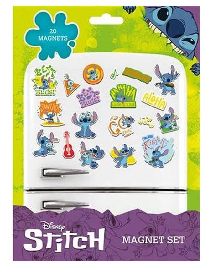 Magnet Lilo & Stitch - Stitch & Scrump - 20 Magnet Set