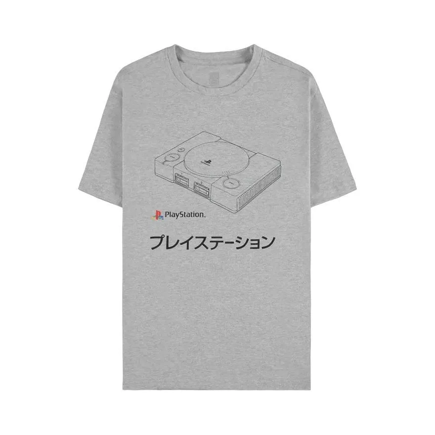 Majica Difuzed PlayStation O.G Console Grey (M)