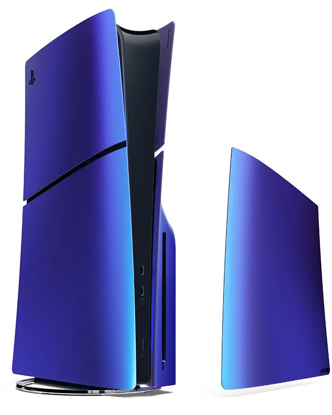 Maska za Playstation 5 Slim konzolu Chroma Indigo - PS5 Cover