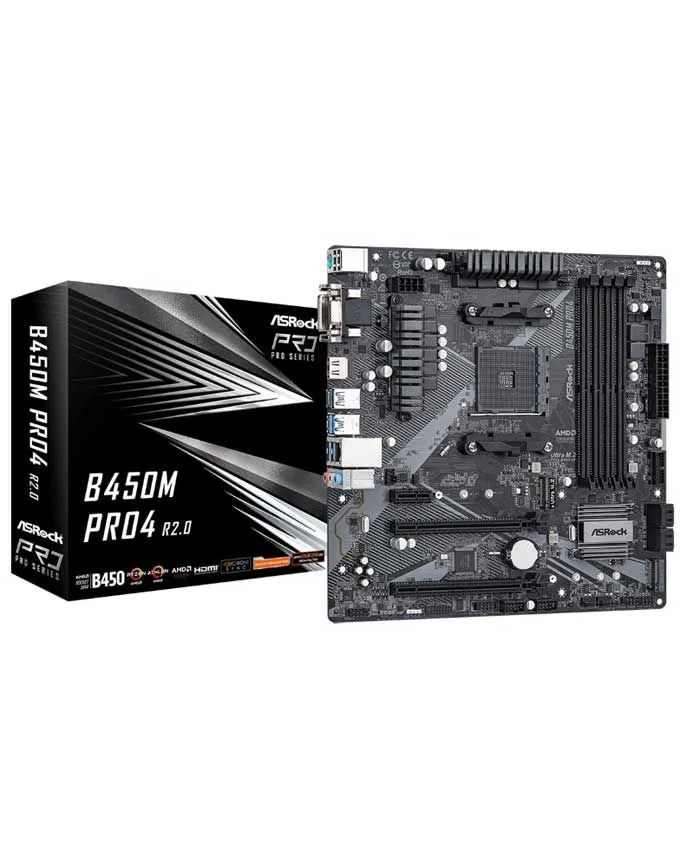Matična ploča ASRock B450M PRO4 R2.0