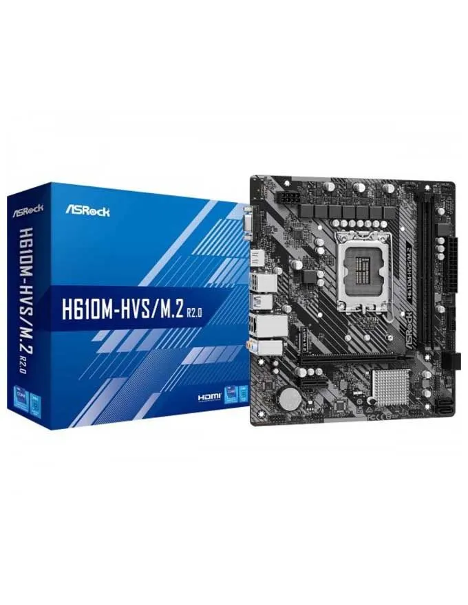 Matična ploča ASRock s1700 H610M-HVS/M.2 R2.0 90-MXBJJ0-A0UAYZ