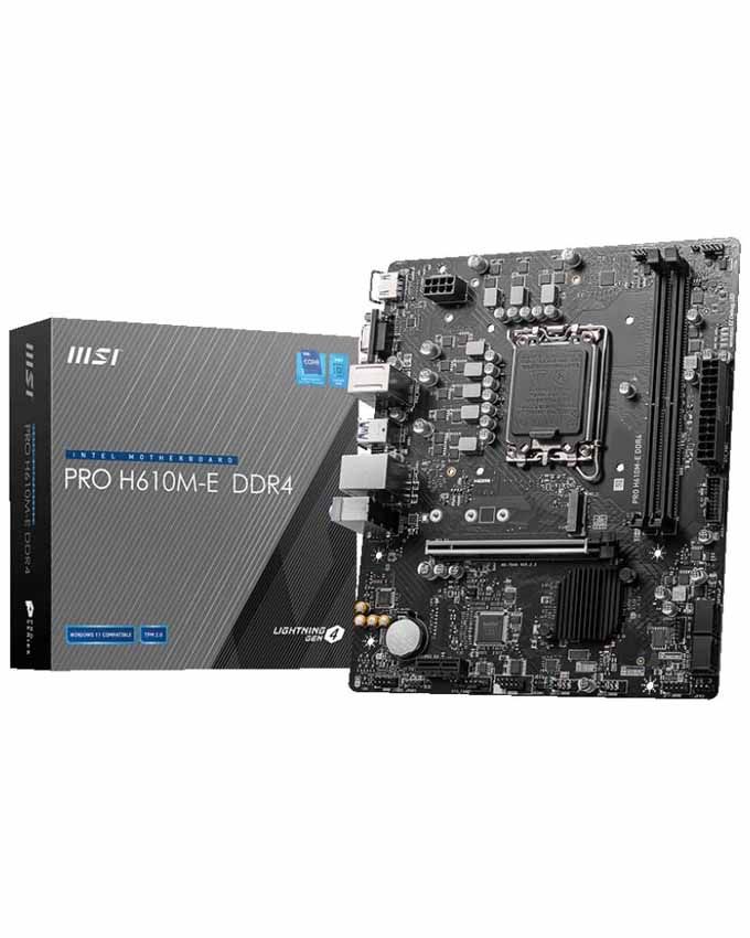 Matična ploča MSI PRO H610M-E DDR4