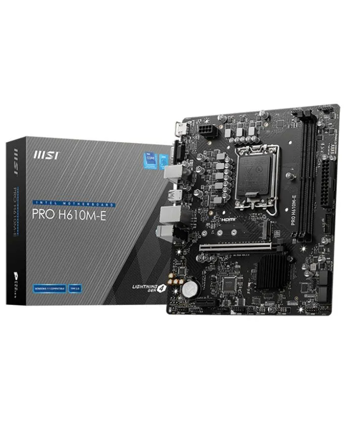 Matična ploča MSI PRO H610M-E