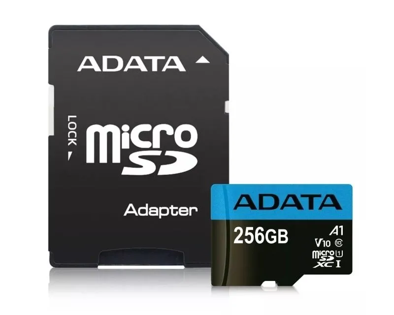 Memorijska kartica ADATA UHS-I MicroSDXC 256GB class 10 + adapter AUSDX256GUICL