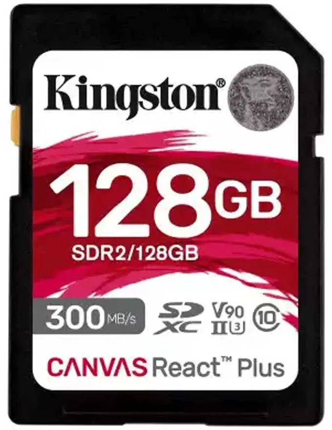 Memorijska kartica Kingston 128GB Canvas React Plus