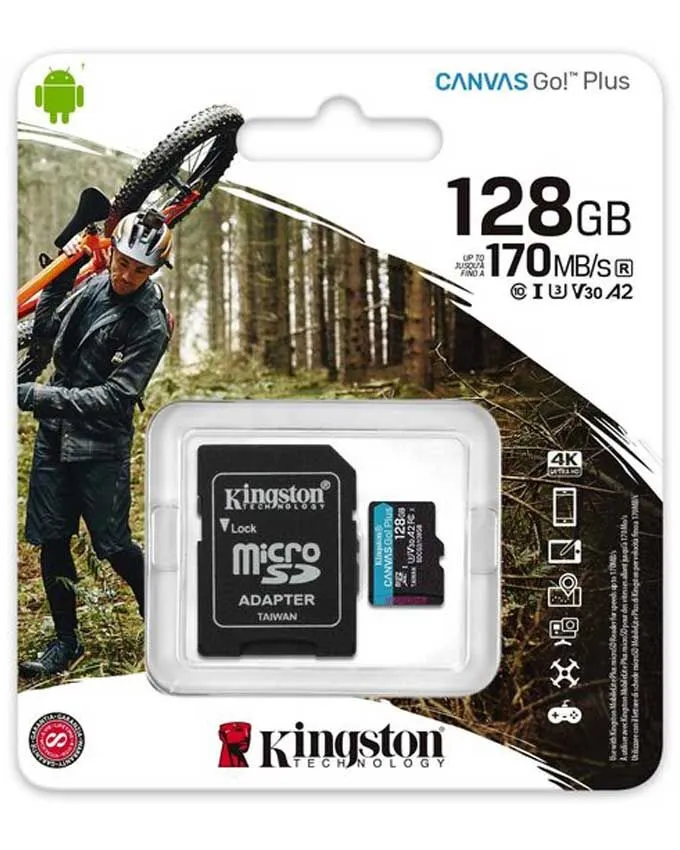 Memorijska kartica Kingston SD card + SD adapter SDCG3/ 128GB