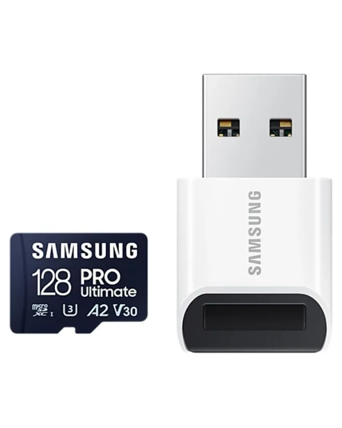 Memorijska kartica Samsung PRO Ultimate MicroSDXC 128GB U3 + USB reader MB-MY128