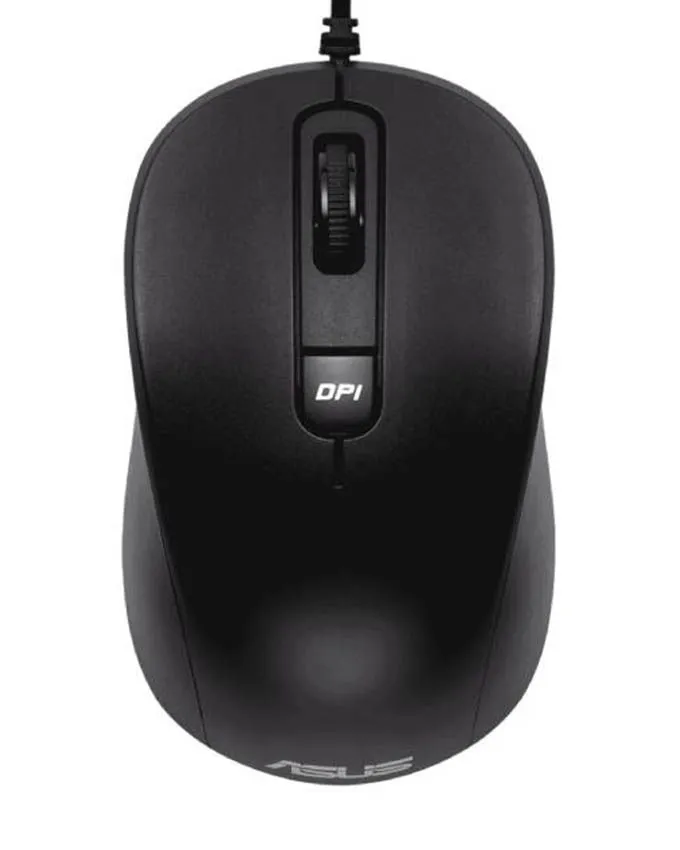 Miš ASUS MU101C Wired Blue Ray USB Black