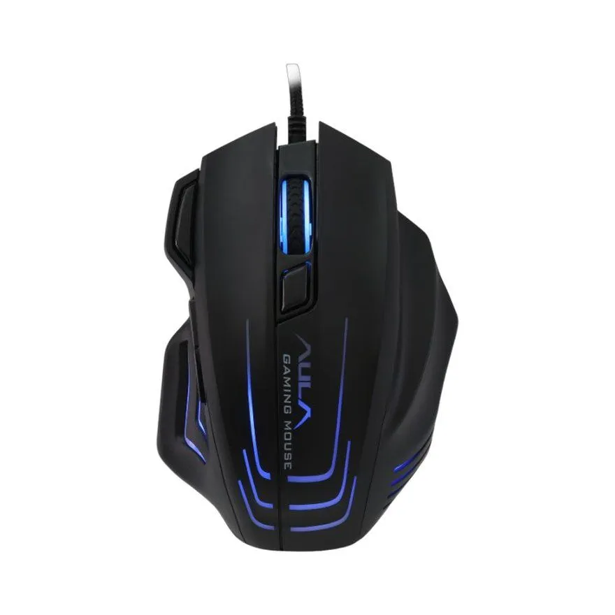 Miš AULA S18 MOUNTAIN Gaming RGB Black