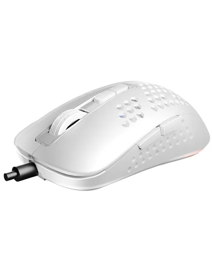 Miš AVAX LW01 Wired Gaming / Optical / 12.000 DPI / White