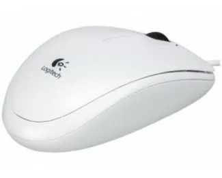 Miš Logitech B100 Optical USB White