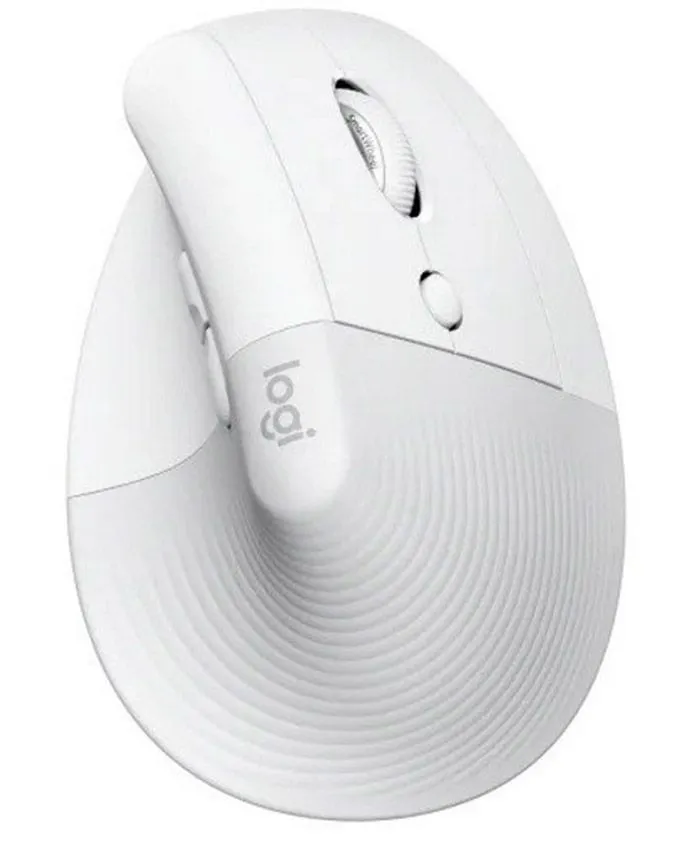 Miš Logitech Lift Vertical Ergonomic Wireless RH - White