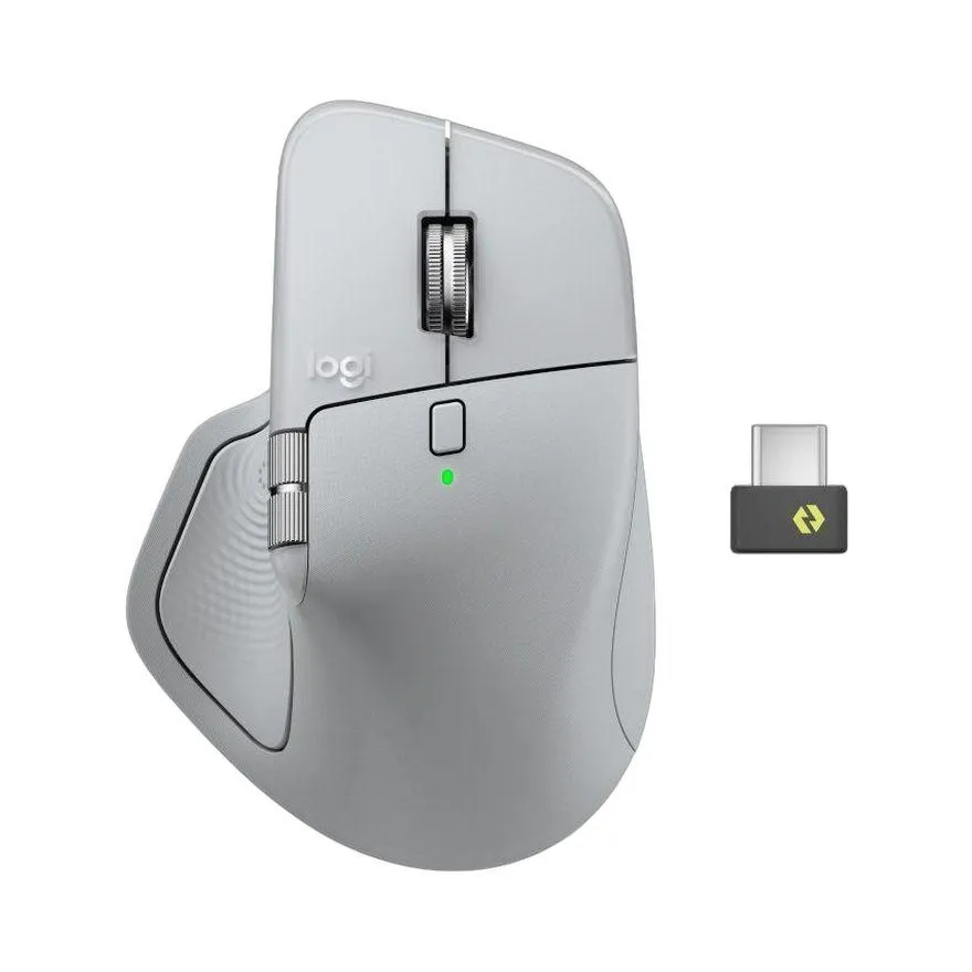 Miš Logitech MX Master 4 (EMEA28i-935) / Wireless / Bežični / Bluetooth / Bežični / Pale Grey