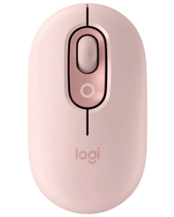 Miš Logitech Pop Mouse with Emoji Pink