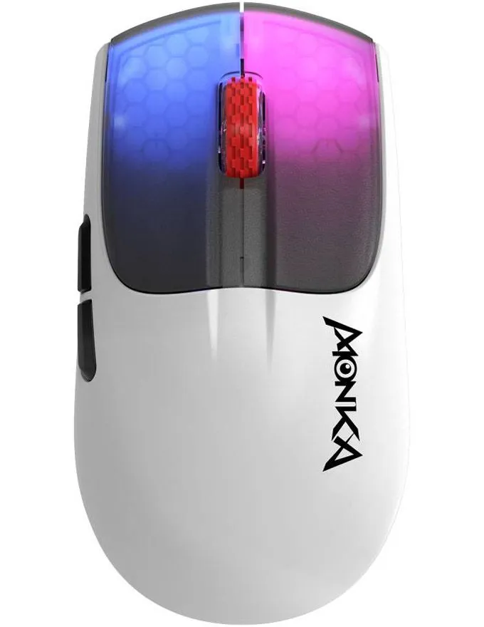 Miš Monka Vero G966W Wireless White