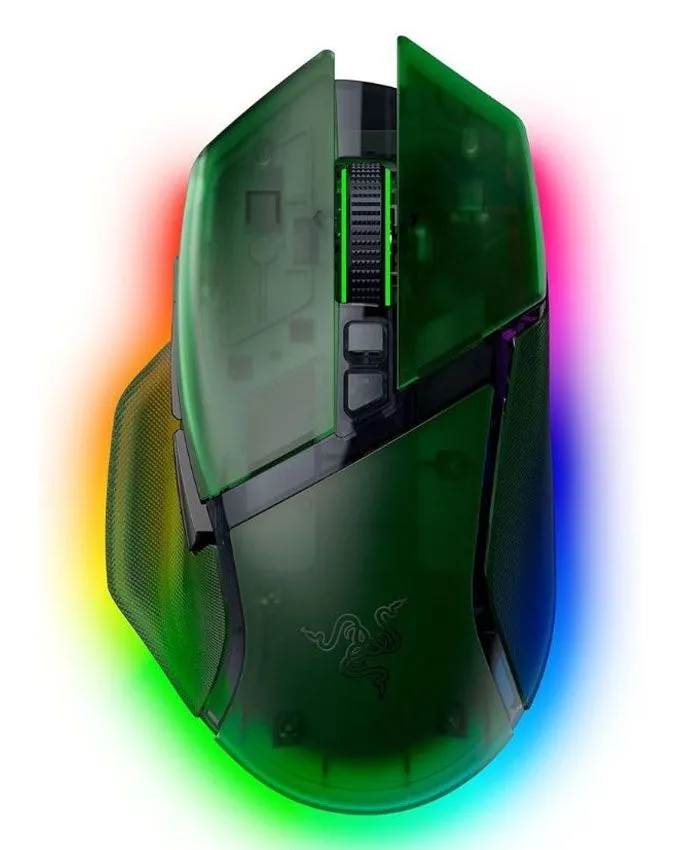Miš Razer Basilisk V3 Pro 35K - Phantom Green
