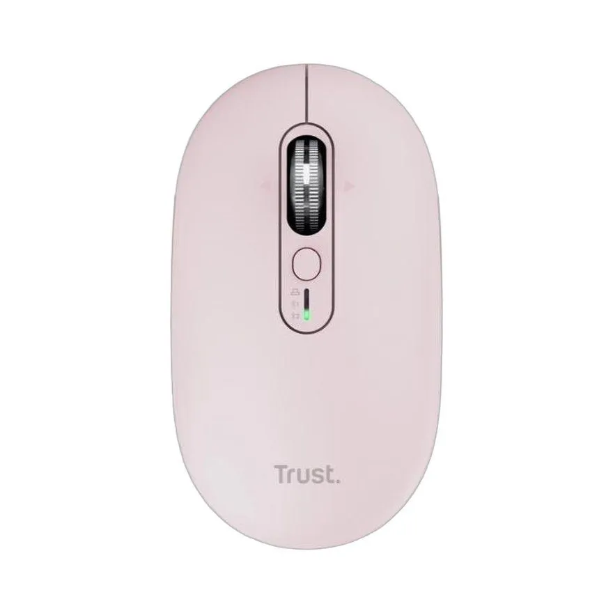 MiÅ¡ Trust / Wireless / BeÅ¾iÄni / Bluetooth / BeÅ¾iÄni / 3200 DPI / OptiÄki / Pink / Ambidekstralan