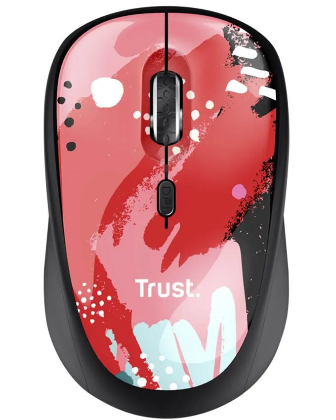 Miš Trust YVI FX Red Brush Wireless